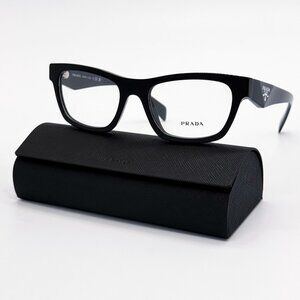 NEW PRADA EYEGLASSES PRB01V 16K1O1 BLACK MEN PR B01V 16K1O1 VPR B01